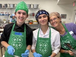 Youth and Leader as Tucson Village Farm